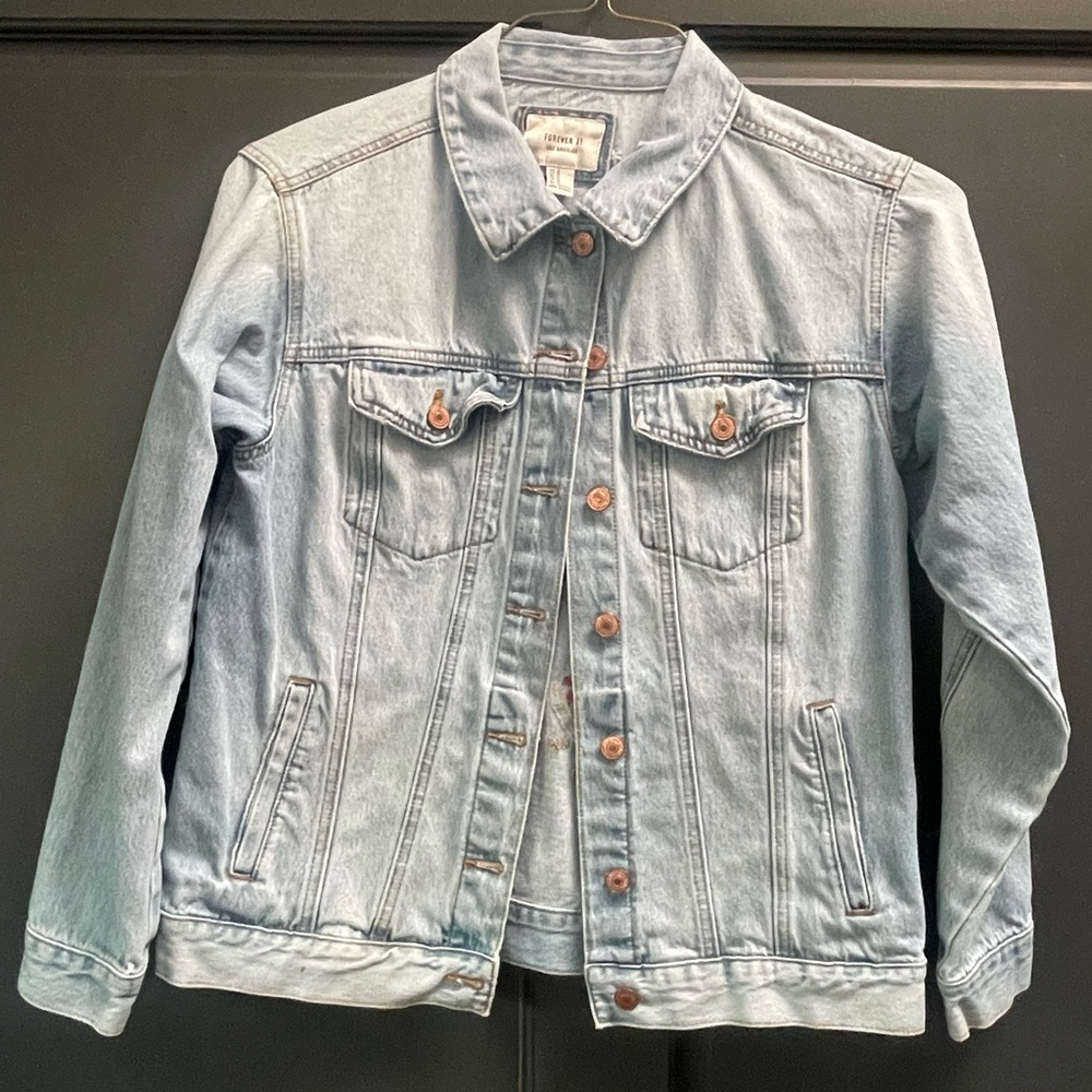 Forever 21 Light Blue Denim Jacket